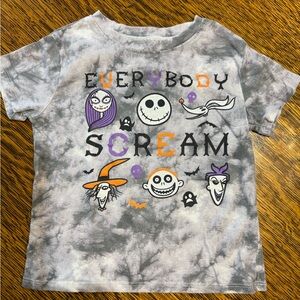 Kids Halloween Nightmare Before Christmas Graphic T-Shirt